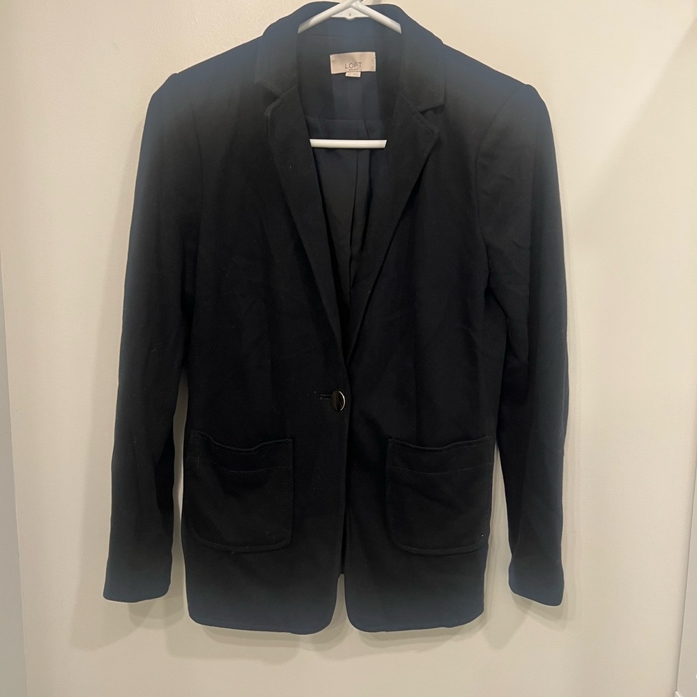 LOFT Classic Black Blazer